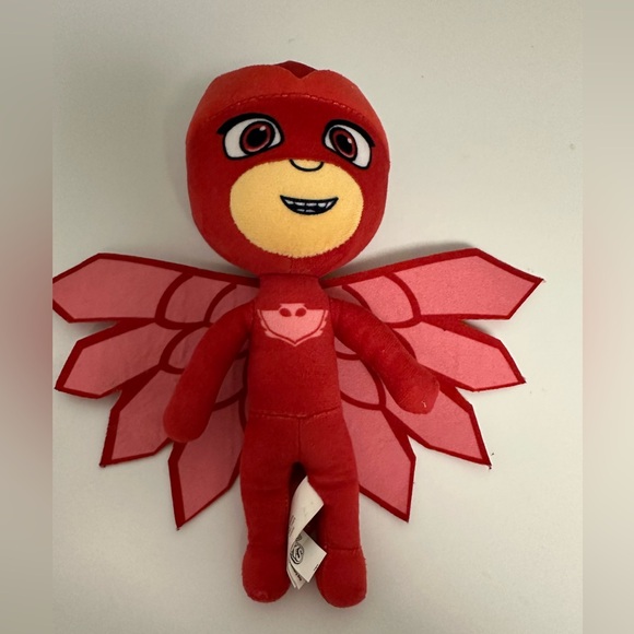 PJ Masks Owlette Plush Stuffed Animal Red Nickelodeon Toy - Picture 1 of 9